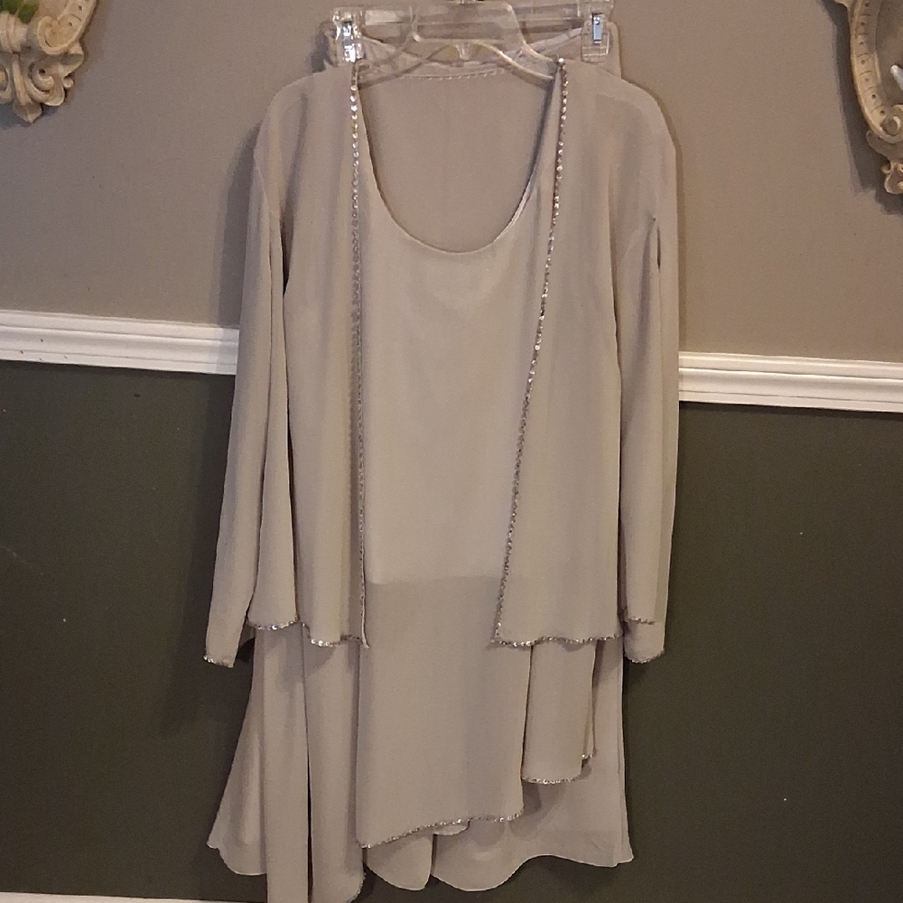 Wide Leg 3 Piece Dress Outfit